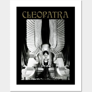 CLEOPATRA - Egypt - Claudette Colbert Posters and Art